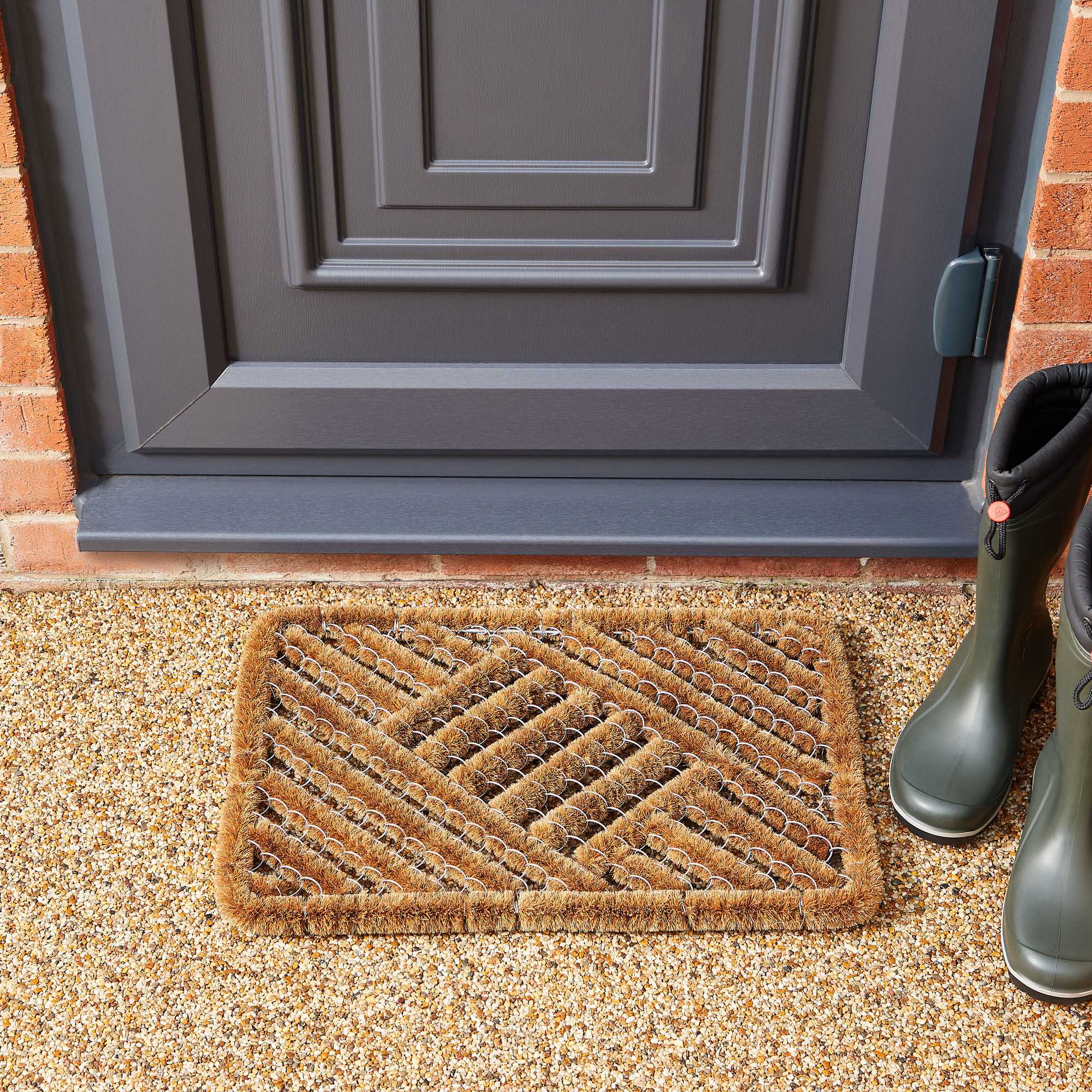 Scraper Coir Doormats In Natural